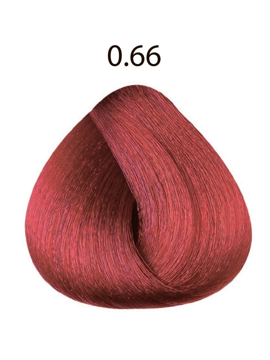M0.66 Прямой краситель для волос PBF molecolar/тон красный интенсивный 180 мл BY FAMA 