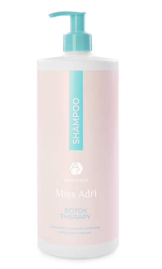 Шампунь для волос с эффектом ботокса ADRICOCO Miss Adri Botox therapy, 1000 мл 